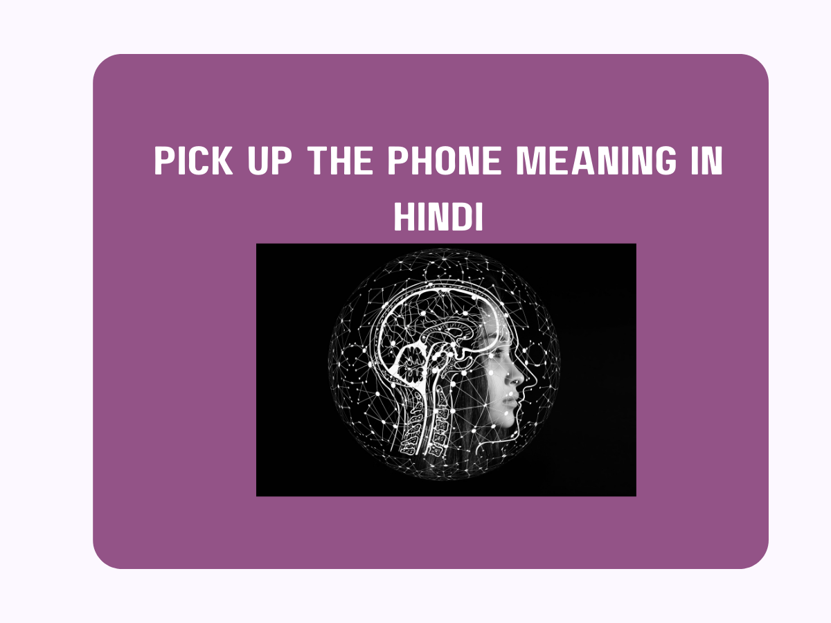 Pick Up The Phone Meaning In Hindi